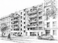 Skizze 16er Melange, Wohnbau, Seeböckgasse 39-41, 1160 Wienb